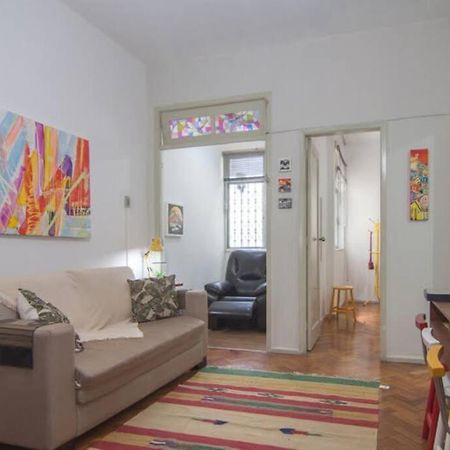 ריו דה ז'ניירו Apartamento Charmoso Na Praia De Copacabana מראה חיצוני תמונה
