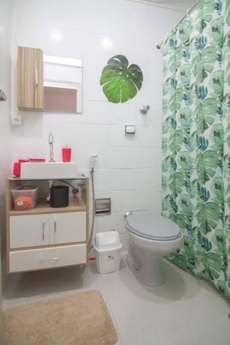 ריו דה ז'ניירו Apartamento Charmoso Na Praia De Copacabana מראה חיצוני תמונה