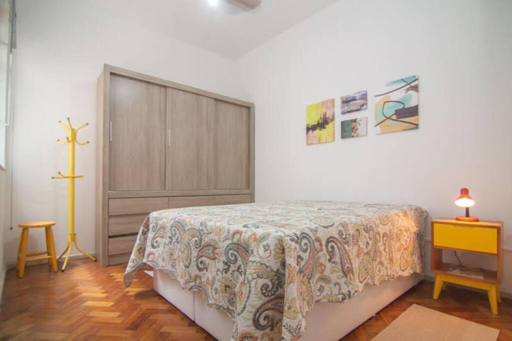 ריו דה ז'ניירו Apartamento Charmoso Na Praia De Copacabana מראה חיצוני תמונה