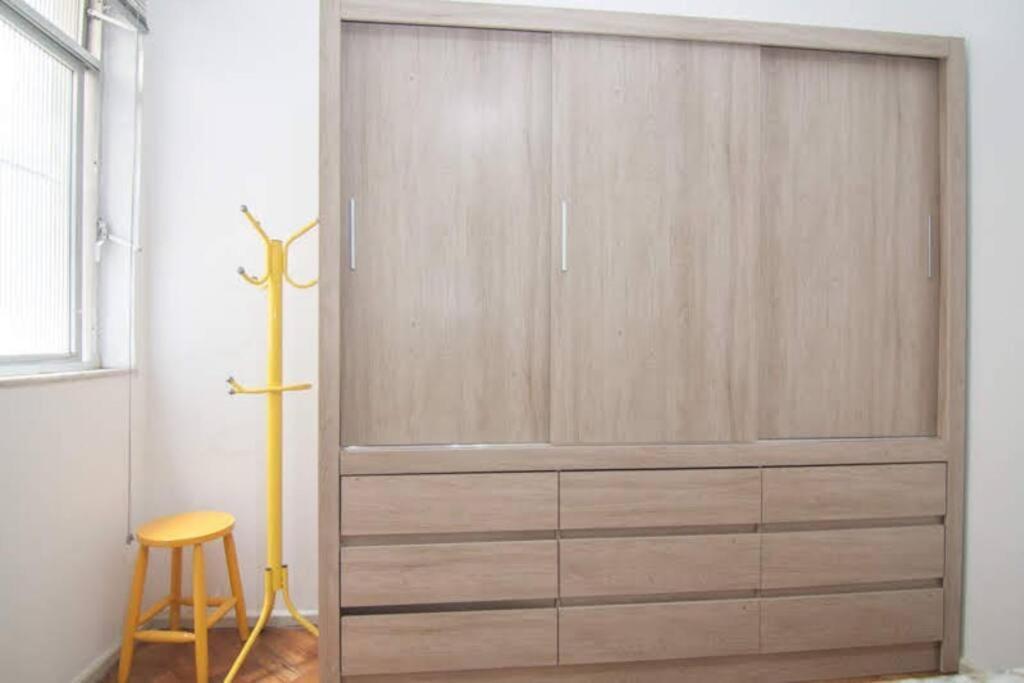 ריו דה ז'ניירו Apartamento Charmoso Na Praia De Copacabana מראה חיצוני תמונה